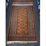 A Tekke design rug,