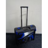 An Nu Power 650W hammer drill with hand tools in trolley case