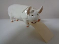 A Beswick pig CH Wall Queen 40