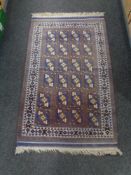 An Eastern rug,