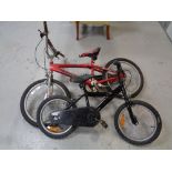 Two boy's BMX bikes