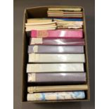 A collection of albums and scrap books relating to trains and trams, North East interest.