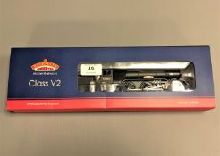 Bachmann - 31-564 Class V2 60860 'Durham School' BR Black Early Emblem, boxed.