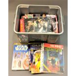 A collection of Star Wars ephemera including Star Wars Episode I scrap book,