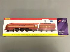 Hornby - LMS 4-6-2 'Duchess of Hamilton' Princess Coronation Class Locomotive,