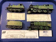 Bachmann - 31-608 V3 Tank 7684 LNER Lined Doncaster Green locomotive,