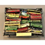 A large quantity of unboxed die cast buses by Corgi and Exclusive First Editions (EFE),