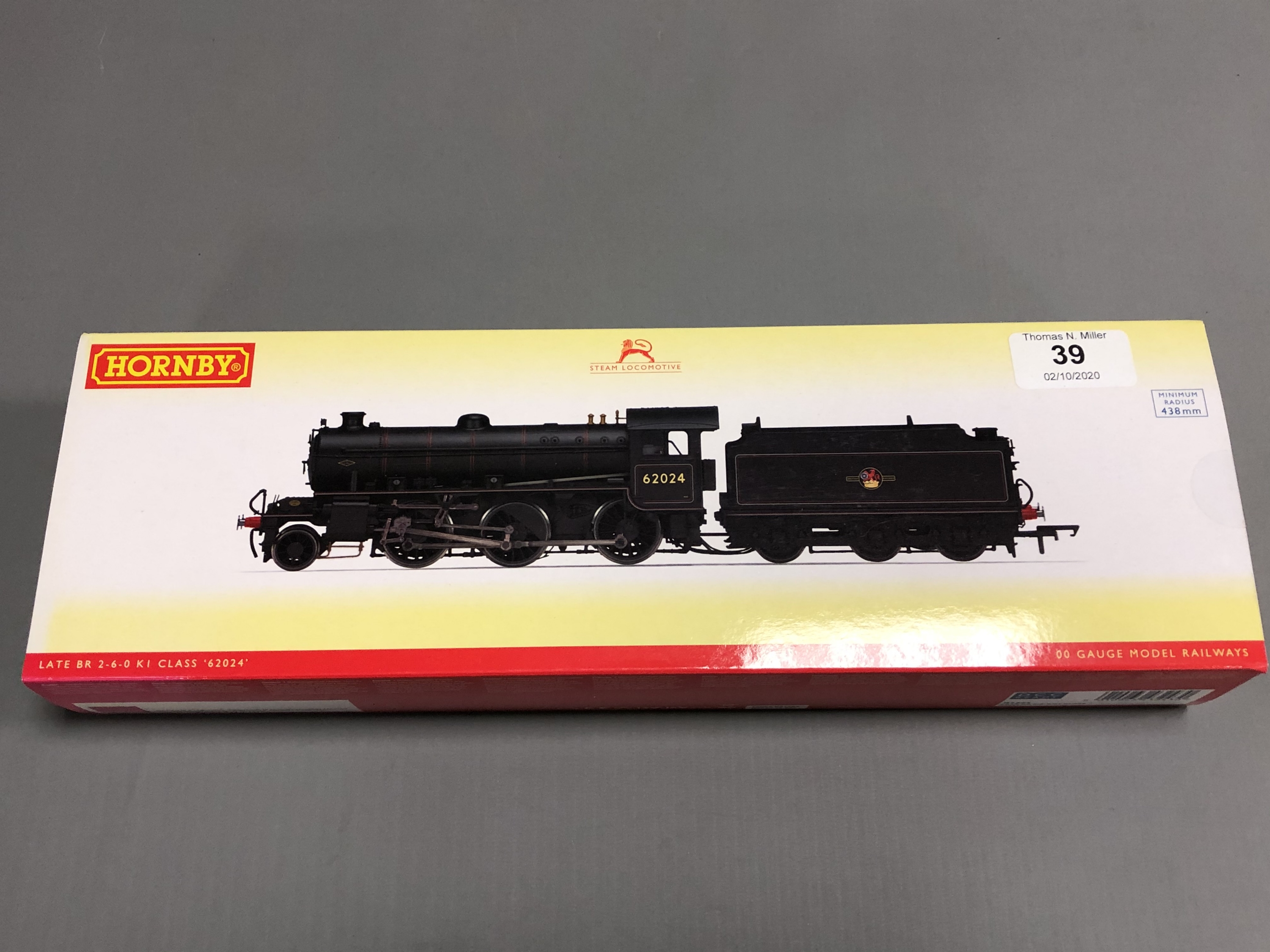 Hornby - R3243 BR (Late) 2-6-0 Class K1 Locomotive '62024, boxed.