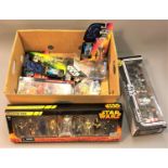 A collection of boxed Star Wars figures : Star Wars Episode III Revenge of the Sith collector pack,