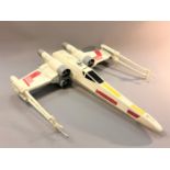 Two Star Wars model Millennium Falcons,