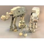 Two Star Wars AT-AT Imperial Walkers,