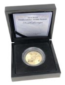 The London Mint Office - 2012 Double Jubilee, Double portrait gold double sovereign, 32 mm diameter,