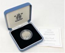 The Royal Mint - 1999 UK silver proof £1 coin