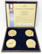 Windsor Mint - Concorde Giants, limited edition four coin set, proof condition, with certificate no.