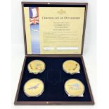 Windsor Mint - Concorde Giants, limited edition four coin set, proof condition, with certificate no.