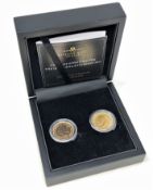 The London Mint Office - Centenary of the Great War 1914 - 2014 two gold full sovereigns.