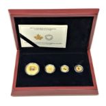 The Royal Canadian Mint - 2016 Pure gold Maple Leaf fractional set,