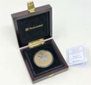 Westminster Coins - A commemorative 1953 Coronation crown struck by the Royal Mint,