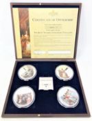 Windsor Mint - The Queen Victoria Anniversary Collection, 2013 proof quality silver plated,