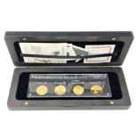 The London Mint Office - WWII Allied Gold set 2015,