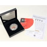 The Royal Mint - The 2017 Remembrance Day £5 Sterling silver crown, 28.28g.