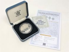 The Royal Mint - 2008 Queen Elizabeth £5 silver proof crown, 28.28g.