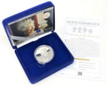 The Royal Mint - The 2002 Golden Jubilee Sterling Silver Crown, 28.28g.