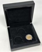 The London Mint Office - 2012 Double portrait Diamond Jubilee gold half sovereign.