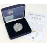 The Royal Mint - The 2001 Queen Victorian sterling silver crown, 28.28g.