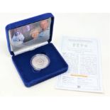 The Royal Mint - The 2007 Diamond Wedding £5 silver crown, 28.28g.