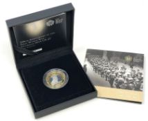 The Royal Mint - 100th Anniversary of the First World War outbreak, 2014 silver proof UK £2 coin.