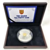 The Royal British Legion - The Silver 5 oz Poppy Coin, 155.53g.