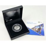 The Royal Mint - The Glasgow 2014 Commonwealth games UK 50p silver proof coin.