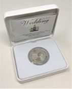 The Royal Mint - The Royal Wedding William and Catherine 2011 silver £5 coin, 28.28g.