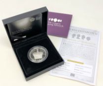 The Royal Mint - 2015 Longest reigning monarch £5 sterling silver coin, 28.28g.