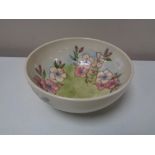 A Moorcroft spring blossom bowl, width 16 cm.