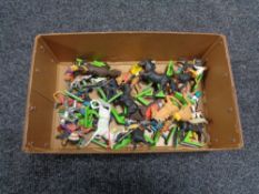 A box of Brittains Deetail figures