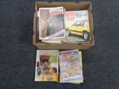 A box of 1980's car magazines - Custom,