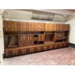 A good quality mid century rosewood cabinet,