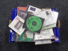 A box of cds mainly classical