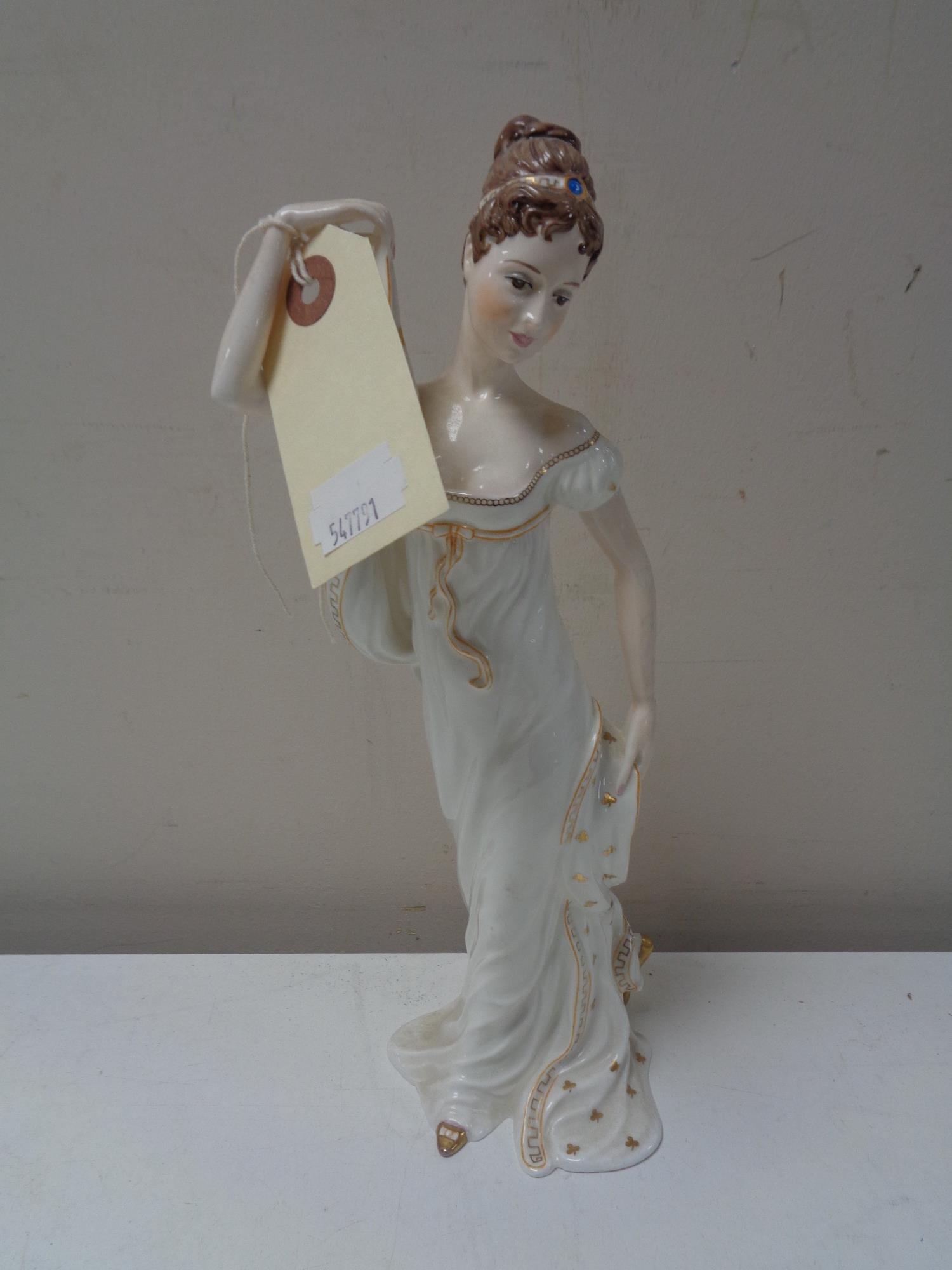 A Coalport House of Hanover Empire Style 1804 - 1815 limited edition figure number 499 of 500