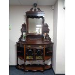 A Victorian mahogany chiffonier