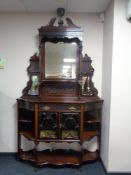 A Victorian mahogany chiffonier