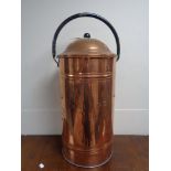 A 20th century copper water urn