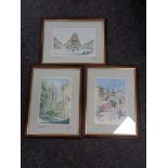 Three signed Terry Donnelly prints,