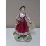 A Coalport figure, The Arcadian Collection, The Apple Girl,