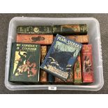 Fifteen early twentieth century illustrated children's adventure books including five first