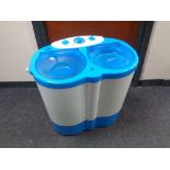 A Leisure Wize table top twin tub washer