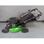 A CMC Wolf Powered petrol lawn mower