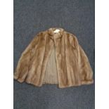 A mink fur coat